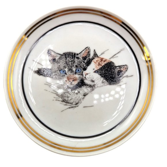 B&O Railroad Golden Anniversary "Chessie Cat Playmates" Plate Museum Limited 5" - Picture 3 of 8